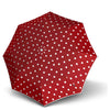 Knirps T.200 M Duomatic - Paraguas de bolsillo Regenschirm (dot art red)