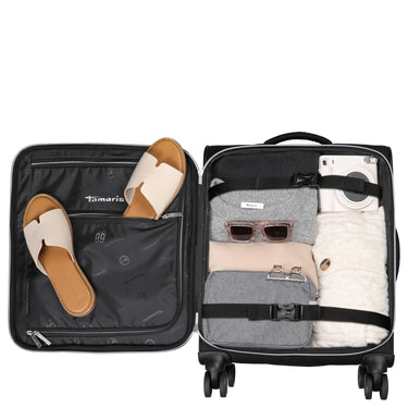 Travelite Tamaris Voyaage - 4-Rollen-Kabinentrolley S 55 cm (black) - Ansicht 8
