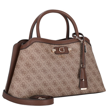 Guess Lindsey Satchel - Henkeltasche 36 cm (latte logo) - Ansicht 5