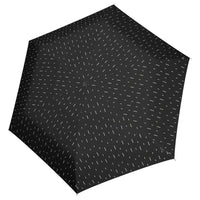 Knirps U.200 Ultra Light Duomatic - Taschenschirm Regenschirm (rain black)
