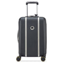 Delsey Paris Cadence - 4-Rollen-Kabinentrolley S 55 cm erw. (schwarz/silber)