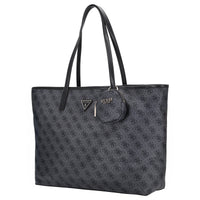 Guess Adrian Logo Large Tote - Bolso shopper L  48 cm (coal logo)