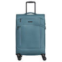 D&N Travel Line 9804 - 4-Rollen-Trolley M 68 cm erw. (petrol)