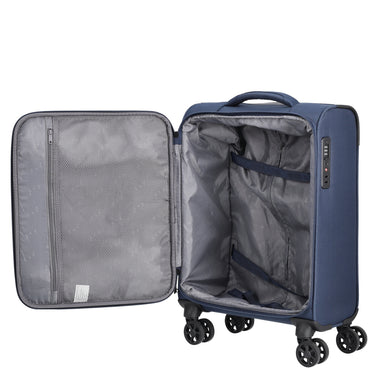 D&N Travel Line 9804 - 4-Rollen-Kabinentrolley S 55 cm (dark blue) - Ansicht 6