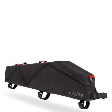 Cyclite Top Tube Bag Large / 02 - Rahmentasche (Bikepacking) 42 cm (black) - Ansicht 2