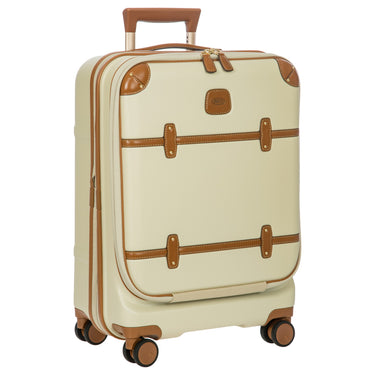 Brics Bellagio - 4-Rollen-Kabinentrolley mit Vortasche 55 cm erw. (cream) - Ansicht 2
