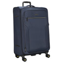 D&N Travel Line 9704 - 4-Rollen-Trolley L 78 cm erw. (dark blue) - Ansicht 5