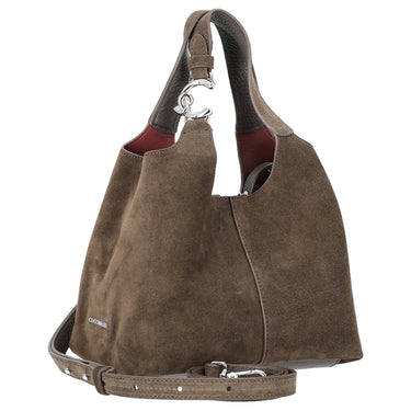 Coccinelle C-Easy Suede - Henkeltasche S 20 cm (fango/fango) - Ansicht 5