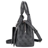 Guess Lorella Logo SM Tote - Henkeltasche 26 cm (coal logo) - Ansicht 3