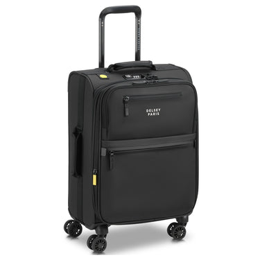 Delsey Paris Maubert 2.0 - 4-Rollen-Kabinentrolley 55 cm erw. (schwarz) - Ansicht 2