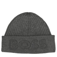 BOSS Men Filogo - Gorro (medium grey)