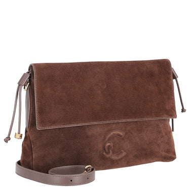 Coccinelle Lidia Suede Bim - Schultertasche 31 cm (brunette/brunet) - Ansicht 5