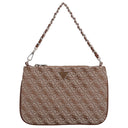 Guess Flat Pouch - Schultertasche 24.5 cm (latte logo)