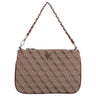 Guess Flat Pouch - Schultertasche 24.5 cm (latte logo)