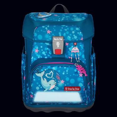 Step by Step Cloud - Schulranzen Set 5tlg. (Dolphin Azura) - Ansicht 12