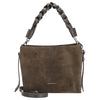 Coccinelle Boheme Suede - Bolso bandolera 23 cm (fango/fango)