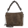 Coccinelle Boheme Suede - Umhängetasche 23 cm (fango/fango)