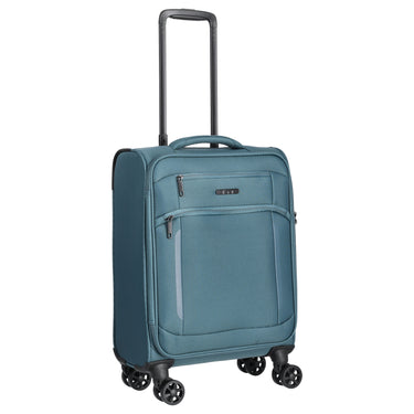 D&N Travel Line 9804 - 4-Rollen-Kabinentrolley S 55 cm (petrol) - Ansicht 5