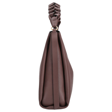 Coccinelle Boheme Grana Double - Schultertasche M 34 cm (berry/winter rose) - Ansicht 3