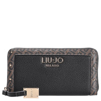 Liu Jo Ilyana ECS XL Zip Around - Cartera 19 cm (nero)