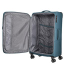 D&N Travel Line 9804 - 4-Rollen-Trolley L 78 cm erw. (petrol) - Ansicht 6