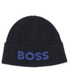 BOSS Elios Hat - Gorro (azul oscuro)