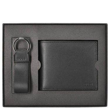 BOSS GB Geschenkset - Geldbörse 8cc und Schlüsselring (black) - Ansicht 5
