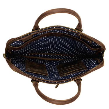 Buckle & Seam Cali Laptoptasche 15" 36 cm (brown/dots) - Ansicht 6