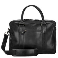 Buckle & Seam Everett - Aktentasche 16" 38 cm (black)