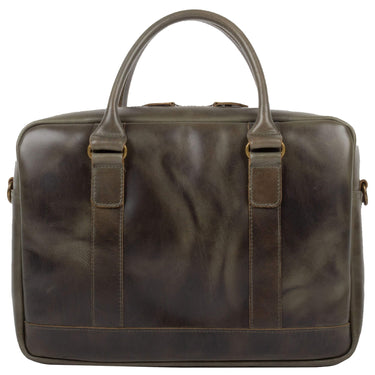 Buckle & Seam Everett - Aktentasche 16" 38 cm (olive) - Ansicht 3