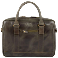 Buckle & Seam Everett - Aktentasche 16" 38 cm (olive)