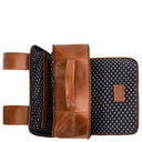 Buckle & Seam Leon - Rucksack 15" 41 cm (cognac/dots) - Ansicht 3