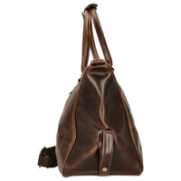 Buckle & Seam Linwood Weekender - Reisetasche 50 cm Leder (brown/blue) - Ansicht 3