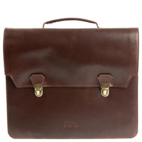 Buckle & Seam Notes - Aktentasche 15" 40 cm (braun)