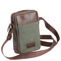 Buckle & Seam Runner Canvas - Umhängetasche 15 cm (grün) - Ansicht 2