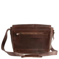 Buckle & Seam Times - Messenger Bag 15.7" 36 cm (braun) - Ansicht 3