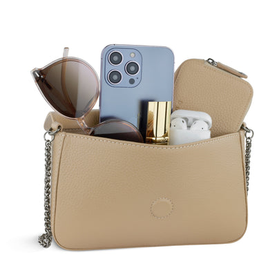 bugatti Elsa - Schultertasche 3tlg. 21.5 cm (sand) - Ansicht 4