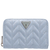 Guess Stacey SLG Medium Zip - Geldbörse 4cc 14 cm (light blue)