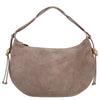 Coccinelle Thess Suede Bim - Bolso de hombro 38 cm (warm taupe)
