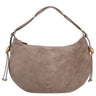 Coccinelle Thess Suede Bim - Schultertasche 38 cm (warm taupe)