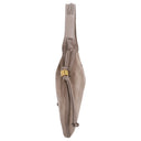 Coccinelle Thess Suede Bim - Schultertasche 38 cm (warm taupe) - Ansicht 3