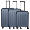 Travelite Dynamiic - Set de trolley con 4 ruedas 3 piezas L+M erw. (denimblue)