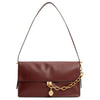 Tommy Hilfiger Crest Leather Conv. Shoulder Bag - Schultertasche (oxblood)