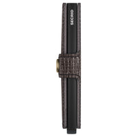 Secrid Miniwallet Palmellato - Geldbörse 6cc 10.2 cm RFID (brown)