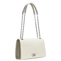 Calvin Klein CK Re-Lock - Umhängetasche M 24 cm (lily white) - Ansicht 5