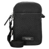 Calvin Klein Embossed Wovan - Bolso bandolera 17 cm (black)
