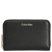 Calvin Klein Foil Logo - Geldbörse M 2cc 11 cm (black/toastet coconut)