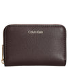 Calvin Klein Foil Logo - Cartera M 2cc 11 cm (fudge/espresso)