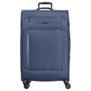 D&N Travel Line 9804 - 4-Rollen-Trolley L 78 cm erw. (dark blue)