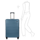 Brics Nausicaa - 4-Rollen-Trolley 78 cm erw. (grey blue) - Ansicht 7